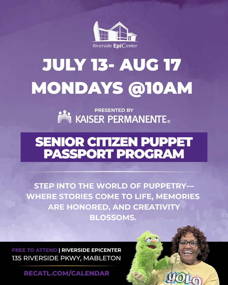 Senior Citizen Puppet Passport Session 6: Showcase & Tea