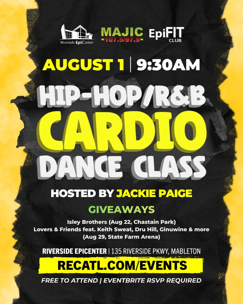 Free Hip-Hop & R&B Cardio Dance with Jackie Paige