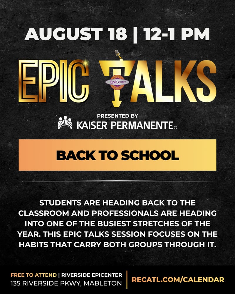 EPIC Talks: Back to School