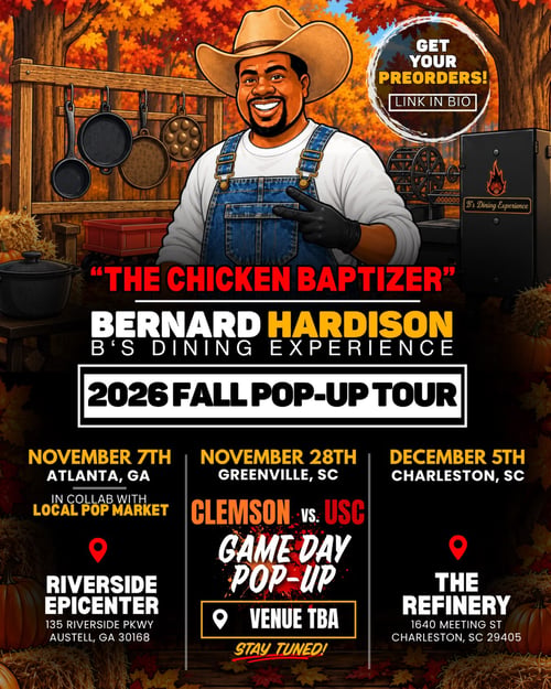 Bernard Hardison's Fall Pop-Up Tour: Atlanta Edition