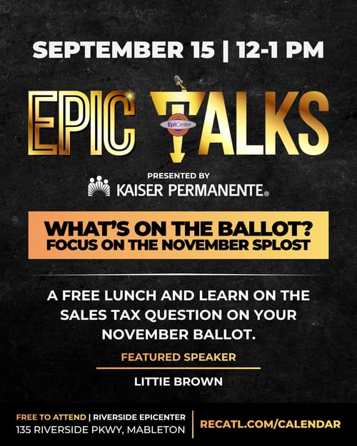 EPIC Talks: What's on the Ballot? Focus on the November SPLOST