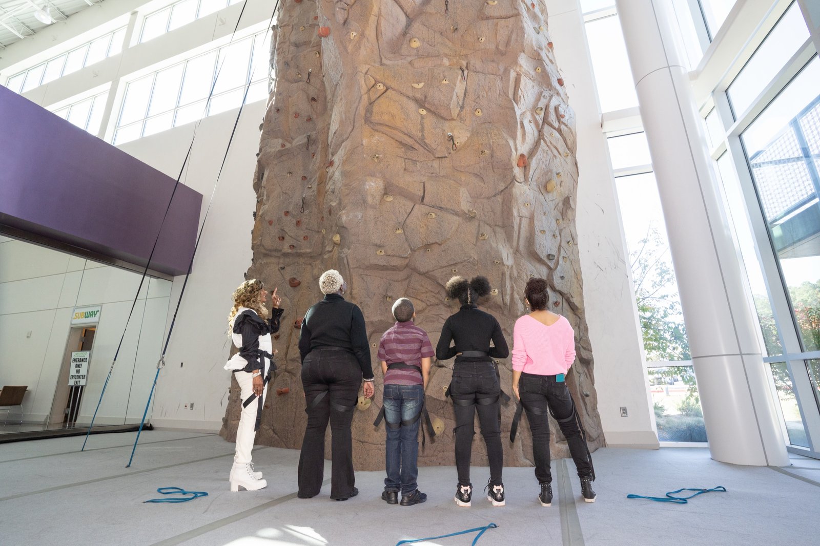 Rock Wall at Riverside EpiCenter