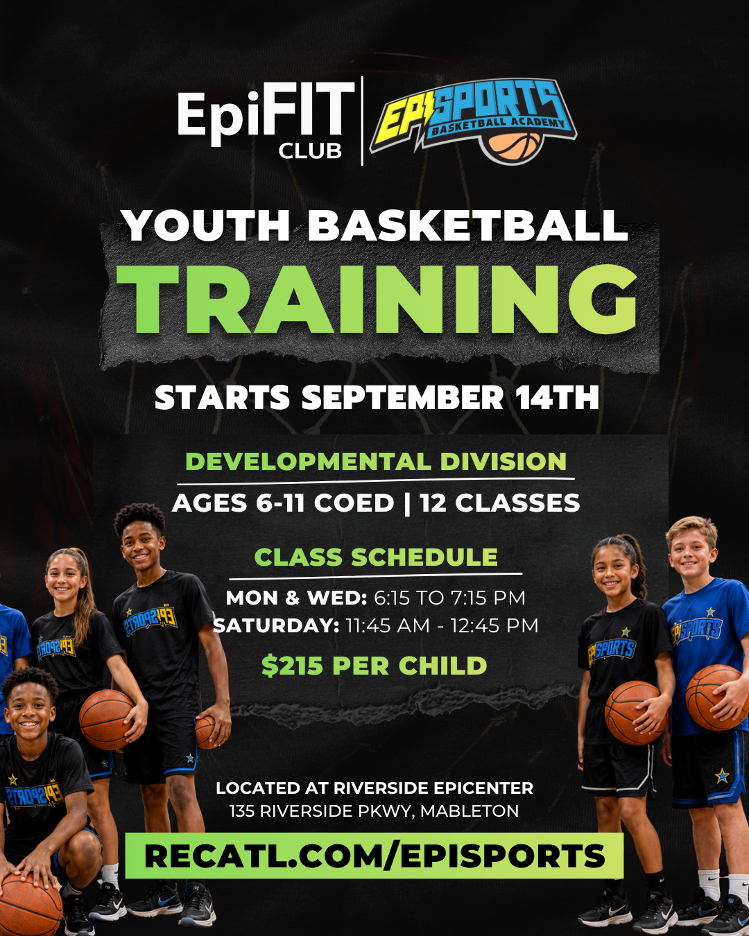 EpiSports Basketball Academy | Fall Classes
